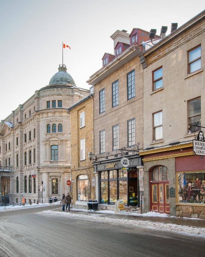 Les Lofts De Buade - Par Les Lofts Vieux-Quebec (Adults Only)公寓 外观 照片